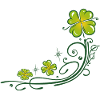 Kleeblatt Klee Silvester St Patricks Day