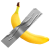 Banane avec ruban adhésif