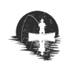Full moon angler
