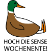 Ente will Wochenende