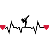 Martial Arts & Heartbeat, woman