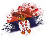 serbia flag design