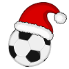 Football Santa Hat Party