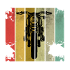 Motorcycle Biker Retro