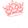 Princesse, Queen Couronneavec des étoiles.