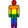 LGBT Rainbow Figure