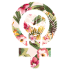 Feministycznych pięść - równość Frauenrecht