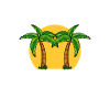 Vacances d'été Plage tropicale