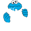 Sesame Street Cookie Monster Om Nom Nom