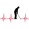 EKG jouer au golf