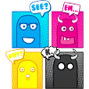 Petits monstres (Pop Art) 02