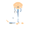 Doktor Hund Lustig Arzt