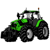 Traktor - traktor - trækker - landmand