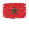 DRAPEAU MAROC Cadeau drapeau marocain