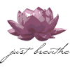Lotus flower just breathe