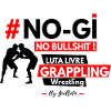T-shirt grappling / Jiu-jitsu "No-gi inget skitsnack"