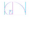 Fibonacci Spirale Glitch