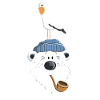 Bär mit Möwe