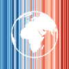 Klimawandel, Warming Stripes, Erde
