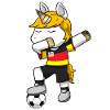 Einhorn Fußball Fusball
