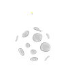 Lune astronaute Dab Dabbing Moon