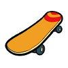 Comic Skateboard
