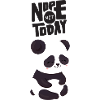 Nope Not Today - Cute Panda