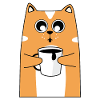 Cat Coffee Design