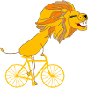 Sporting lion