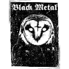 Black Metal Owl