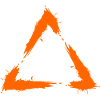 Triangle geometry icon