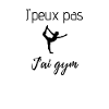 J'peux pas j'ai gym