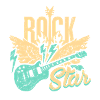 Electric Guitar Rock Star