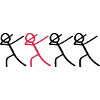 dabbing team figures