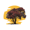 Neuseeland Fantails und Pohutukawa Geschenkidee