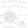 Ich habe petanque flex