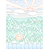 Fox & Forest (Landscape)