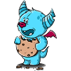 Monster with cookie