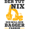 Bagger Spruch