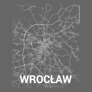 Wroclaw city map and streets