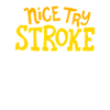 STROKE SURVIVOR: Nice Try Stroke