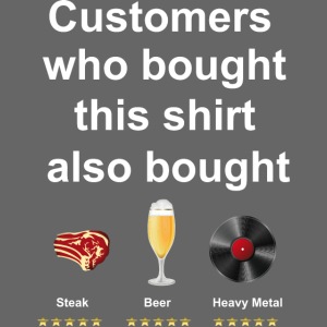 Steak, Beer & Heavy Metal Web Shop Design