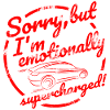 I am emotionally supercharged RED
