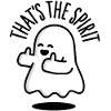 That's the spirit cute ghost
