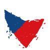Czech Republic flag heart