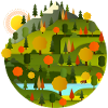 Green planet (landscape)