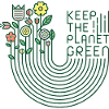 Flowers & lettering (keep green, minimal)
