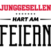 junggesellen hart am feiern