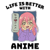 Anime manga life gift