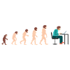 Evolution Developer Programmer Geschenkidee
